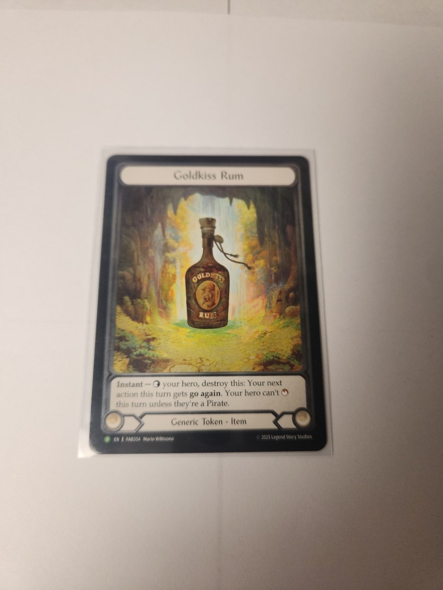 Goldkiss Rum - Flesh and Blood トークン Goldkiss Rum High Seas