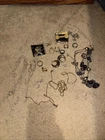 COSTUME JEWLERY Lot with a large variety of vintage jewelry Brooch