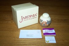 MARTIN PERRY SIGNED JARDINIA "PUPPY LITTER" CACHEPOT IS NEW IN BOX  EXCELLENT
