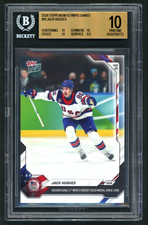 2026 Topps Now Jack Hughes # 18 Golden Goal Team USA Gold Medal BGS 10 Pristine