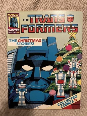UK Marvel: The Transformers Collected Comics 11 1988 VF Christmas Stories