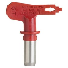 Titan 662-517 Paint Sprayer Tip, 10 to 12 in W Fan, Red, 0.017 in Tip, Tungsten