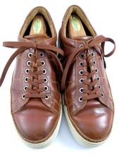 Allen Edmonds "PORTER CITY" Leather Casual Derby Sneakers 9.5 EEE Chili 659N