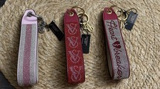 Victoria's Secret Rhinestone Keychain Wristlet Strap 40 each