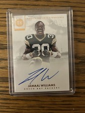 2017 Panini Encased - Rookie Notable Sign. Jamaal Williams #RN-JWS /75 (AU, RC)