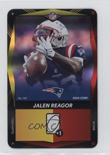 2024 Uno Elite Yellow & Red Foil Jalen Reagor #143 0c4