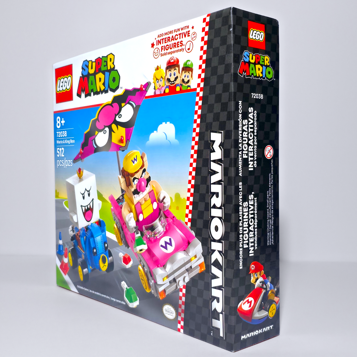LEGO Super Mario: Mario Kart - Wario & King Boo Building Toy 72038