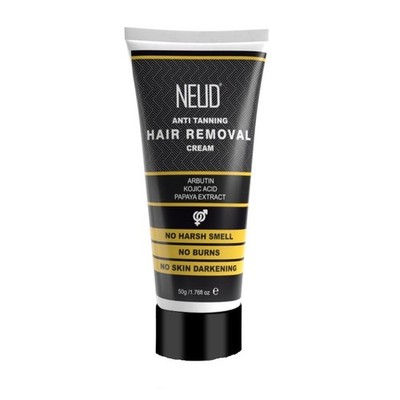 NEUD Anti-Tanning Hair Removal Cream for full body Men and Women 50gm