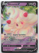 ALCREMIE V CHAMPION'S PATH 022/073 ULTRA RARE HOLO CPA POKEMON TCG CARD NM