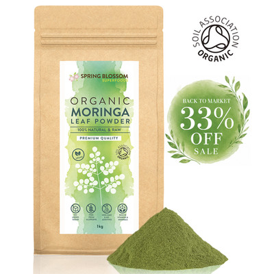1KG BIO MORINGA PULVER OLEIFERA SUPERBLATT ROH VEGAN ERGÄNZUNG SUPERFOOD