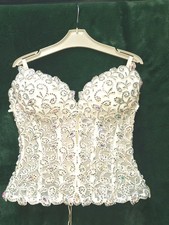 Swarovski Crystal My Lady Design by Haim Bar Wedding Corset Size UK S/ M