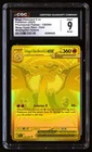 CGC 9 ERROR Mega Charizard X EX 130/094 Phantasmal Flames Misaligned Texture