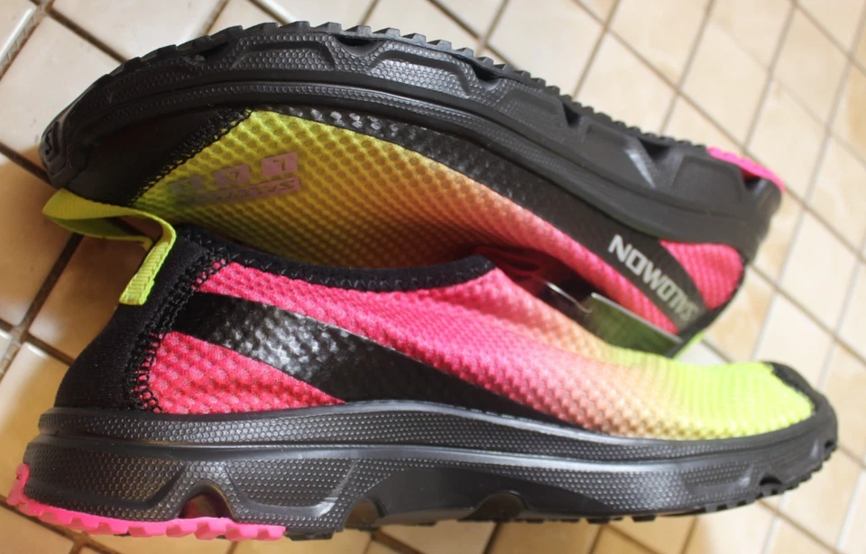 Unisex Salomon Rx Moc 3.0 LAB Talla 9 Para hombres 10 Para mujeres en Rosa/Lima 479844S Foto 4 de 4