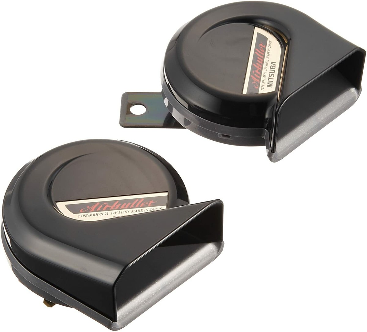 Mitsuba Air Bullet Horn MBW-2E21B 113 dB 580 Hz 480 Hz Mitsuba Air Bullet Horn MBW-2E21B 113 dB 580 Hz 480 Hz