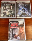 PS3 3 Game Bundle: Injustice, Star Wars 2: The Force, UFC 2009 Undisputed