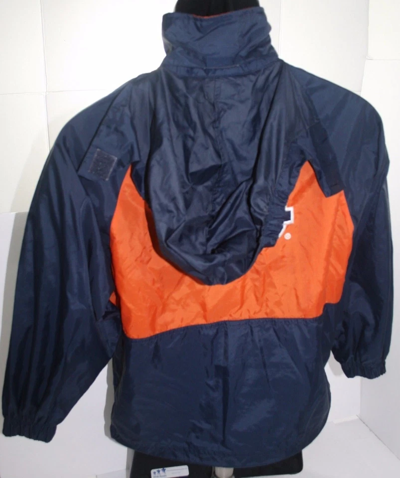 Auburn Tigers Reebok Heisman 系列尼龙连帽雨衣青少年小号 8 — 第 3/4 张图片