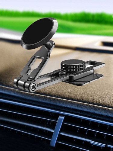 Magnetic Car Phone Holder 360° Rotation Magnet Mount Stand Interior Accessories - Foto 11 di 11