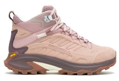 Merrell Women's Moab Speed 2 LTR Mid WP, Style #J038220, Color Rose, Size 6M