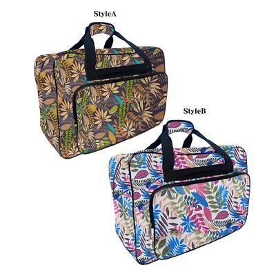 Universal Nähmaschinentasche mit Polsterunterlage mit Taschen Taschen groß Nylon