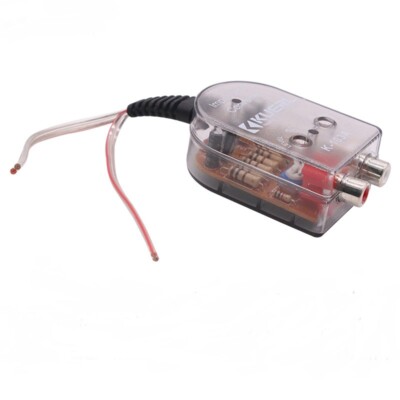 Speaker Line Car Output Radio High To Low Amplifier Impedance Converter Adapter