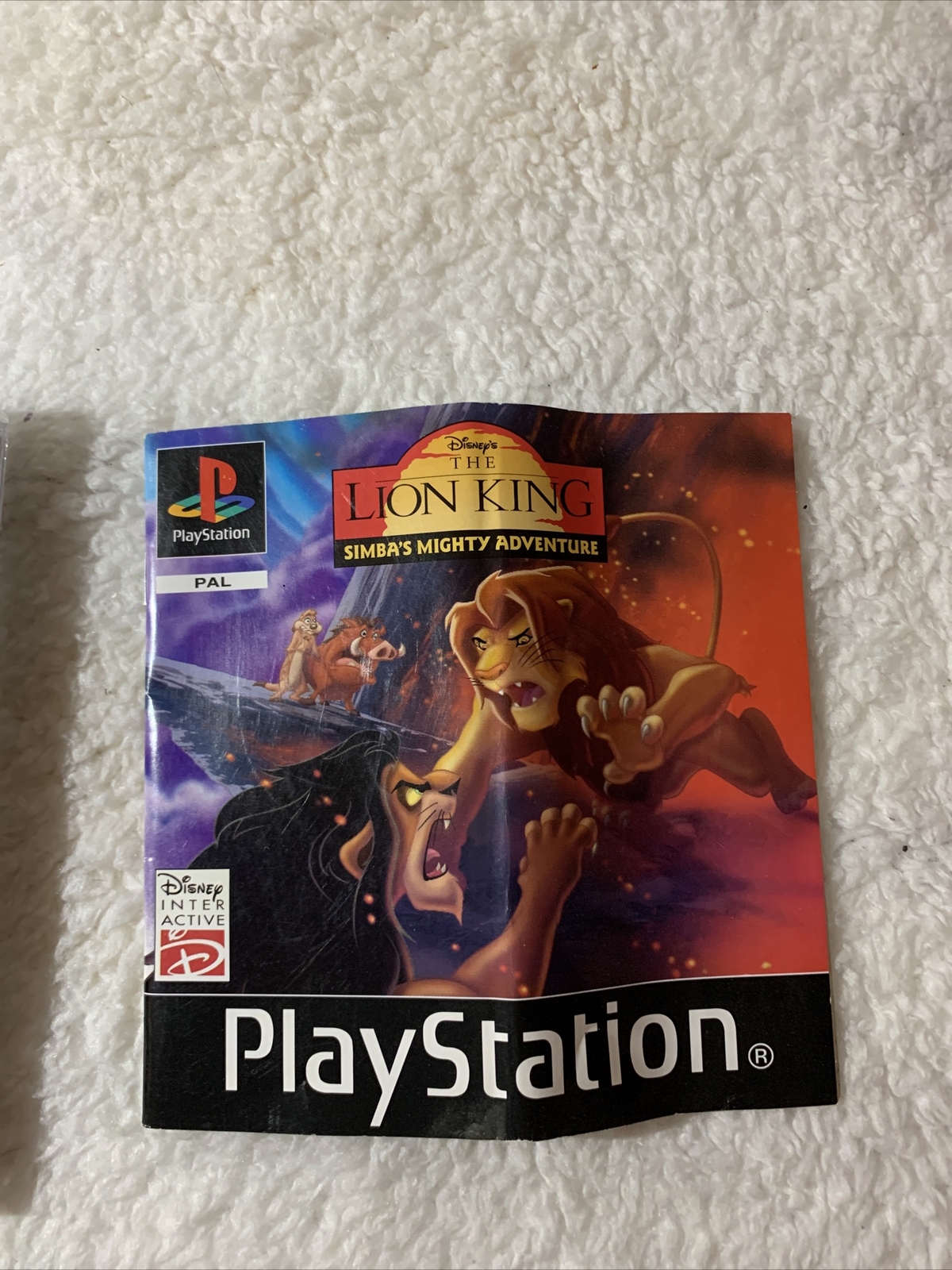 Sony PlayStation 1 Game Lion King Simba's Mighty Adventure Complete Ps1  S0220 for sale online | eBay