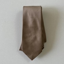 Men's Gold Polyester Neck Tie 0019