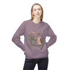 Vintage Floral Bunny Sweatshirt