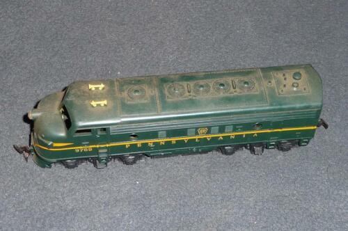 Locomotive Tyco HO Santa Fe Alco Century 430 N°5628 Avec éclairage - Occasion