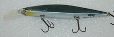 RAPALA JERKBAIT SHADOW RAP DEEP 11 SLOW SINKING GREEN 3 TREBLE HOOKS 4" NO BOX