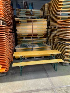 authentic & original german bierkeller tables & benches