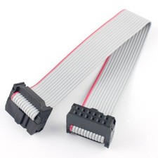1Pcs 2.54mm Pitch 2x6 Pin 12 Pin 12 Wire IDC Flat Ribbon Cable Length 15CM