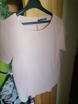 Atmosphere - T-Shirt - Größe 38 - blau / weiß / rose