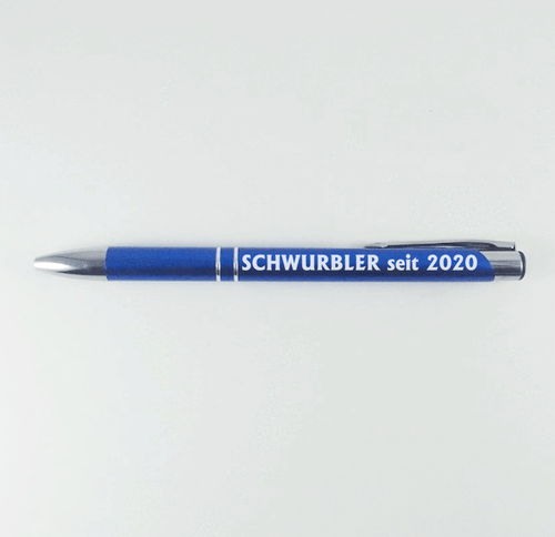 Lasergravierter Kugelschreiber schwarz rot blau aus Metall verschiedene Motive - Picture 28 of 40