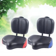 Adjustable Backrest Child Seat Shock Absorption Bike Seat For Tricycle Bike