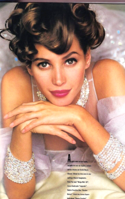 VOGUE PARIS 1991 HEATHER CHRISTY TURLINGTON YASMEEN GHAURI