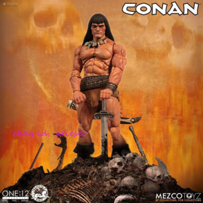 New Mezco Toys 1/12 The Conan the Barbarian Action Figure Toy