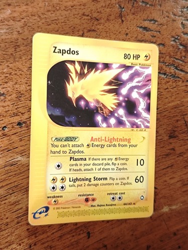 44/147 ZAPDOS Expedition Rare no holo - Pokémon Card 🌩️ - Foto 6 di 12
