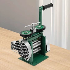 Manual Jewelry Press Machine Metal Sheet Rolling Flat Pressing Mill Device 85mm