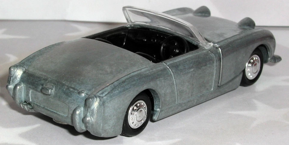 1/64 = 1958 58 AUSTIN HEALEY SPRITE CONVERTIBLE/neumático de goma coche de importación fundido a presión Foto 2 de 3