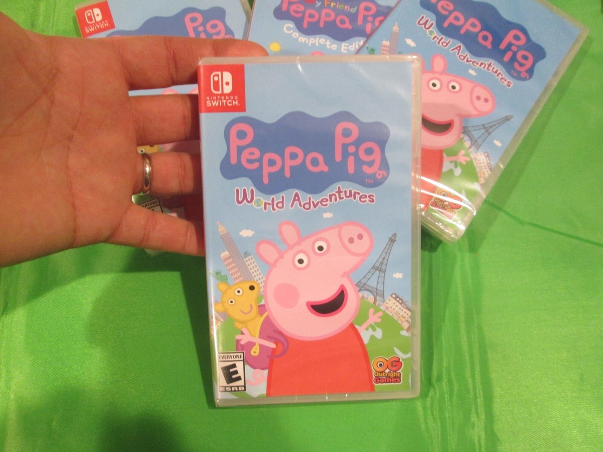 PEPPA PIG WORLD ADVENTURES NINTENDO SWITCH BRAND NEW FACTORY