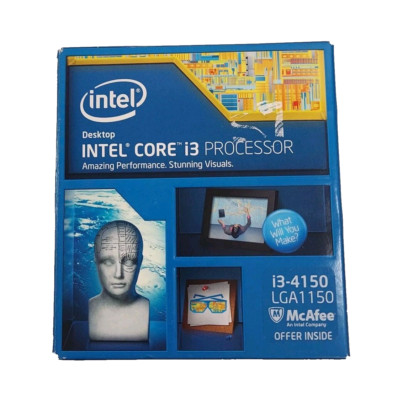 Intel Core i3-4150 - 3.5GHz 2-Core (SR1PJ) CPU Processor (BX80646I34150) *NEW*
