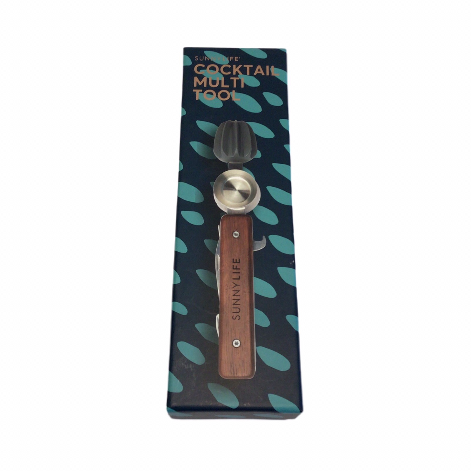 Sunnylife Sunny Life Cocktail Bar  Stainless Steel Brand New Multi-Tool NIB