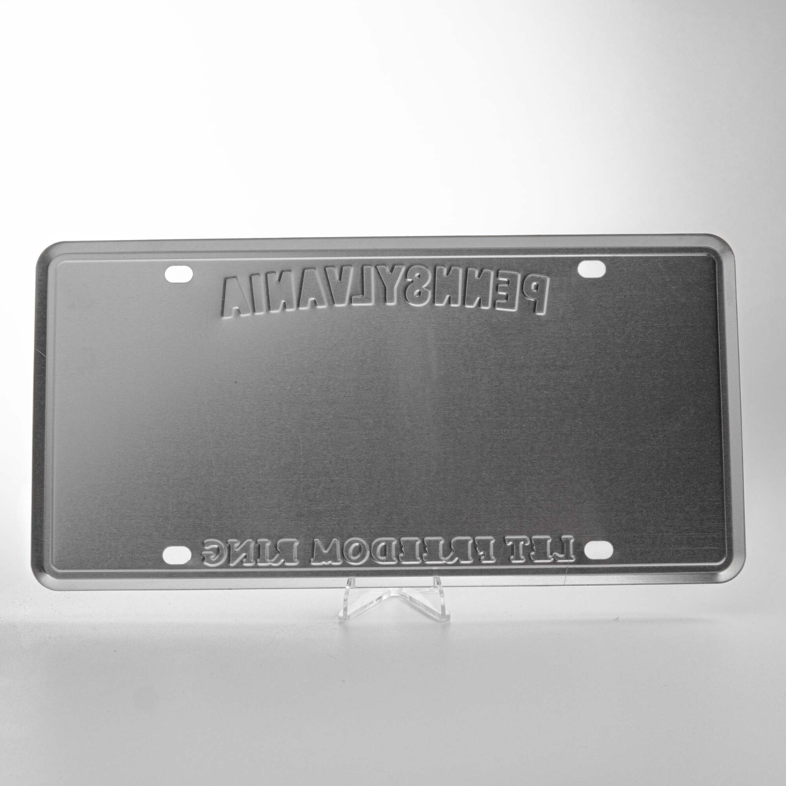 Personalized Pennsylvania License Plate - Embossed Aluminum & Custom Lettering