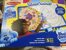 Melissa  Doug BLUE'S CLUES  YOU WATER WOW ACTIVITY MAT Kids Creative Toy NIB