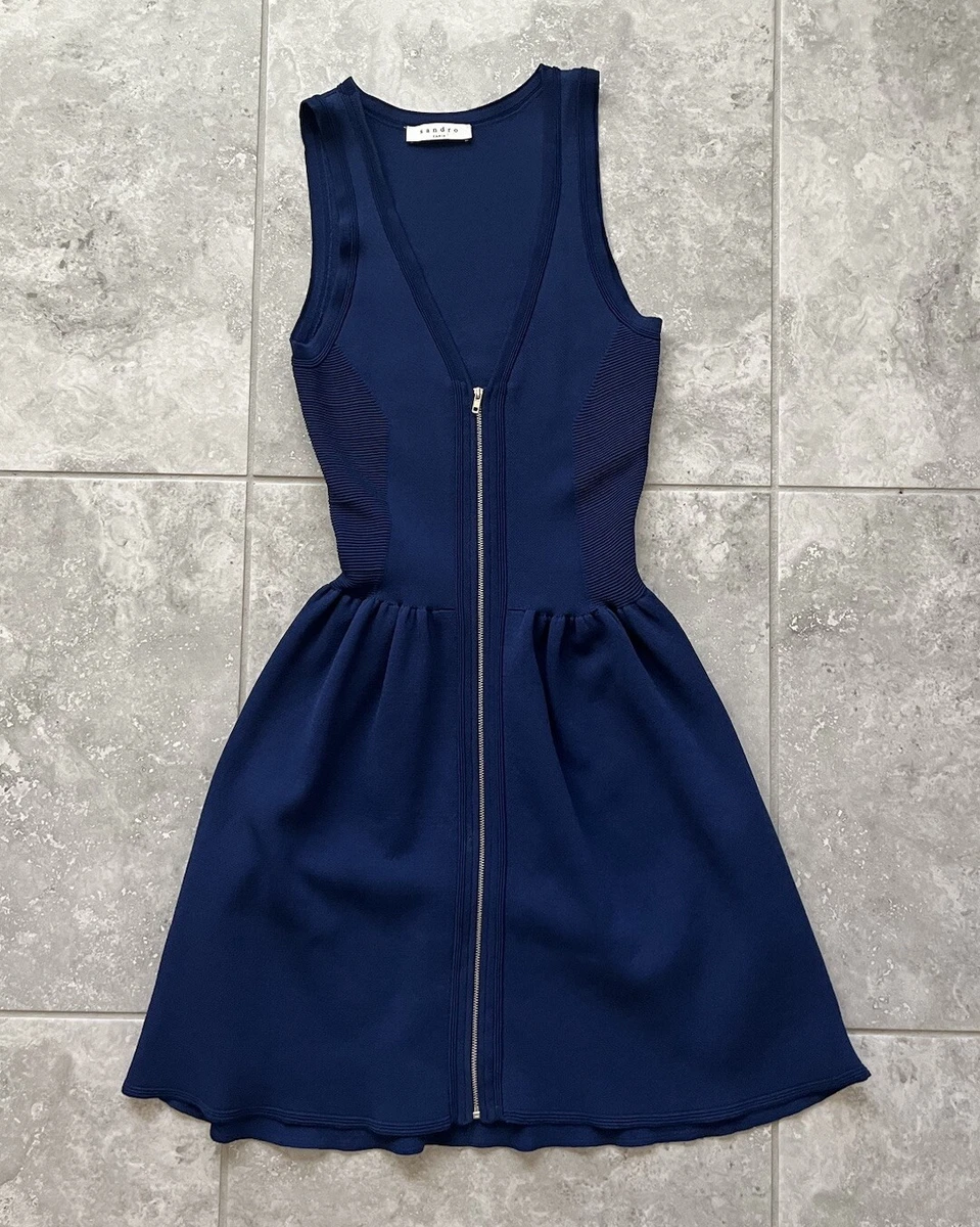 green emerald velvet dress Diane Rhinestone Knit Maxi Dress Navy Blue main image 0