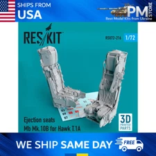 Reskit RSU72-0216 Ejection seats Mb Mk.10B for Hawk T.1A (3D Printing) 1/72