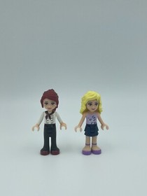 LEGO Friends 41006 Downtown Bakery 2 Minifigures with Instructions incomplete