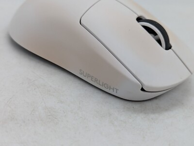Logitech G Pro X Superlight wireless gaming mouse white NO USB