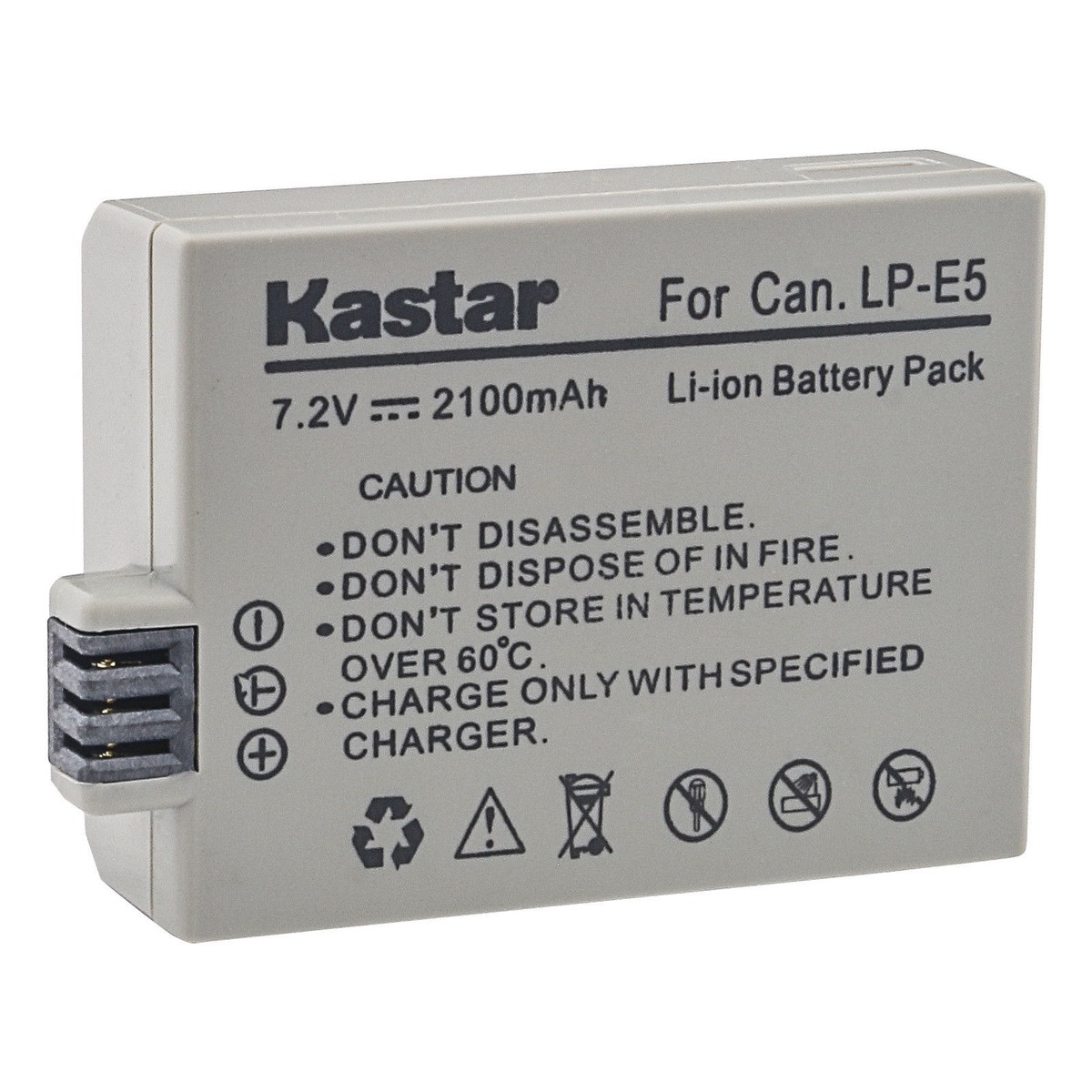 LP-E5 Battery OR Wall Charger for Canon 500D, 1000D, Kiss F, Kiss