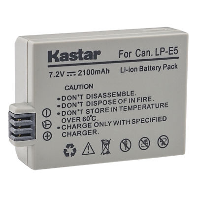 LP-E5 Battery OR Wall Charger for Canon 500D, 1000D, Kiss F, Kiss
